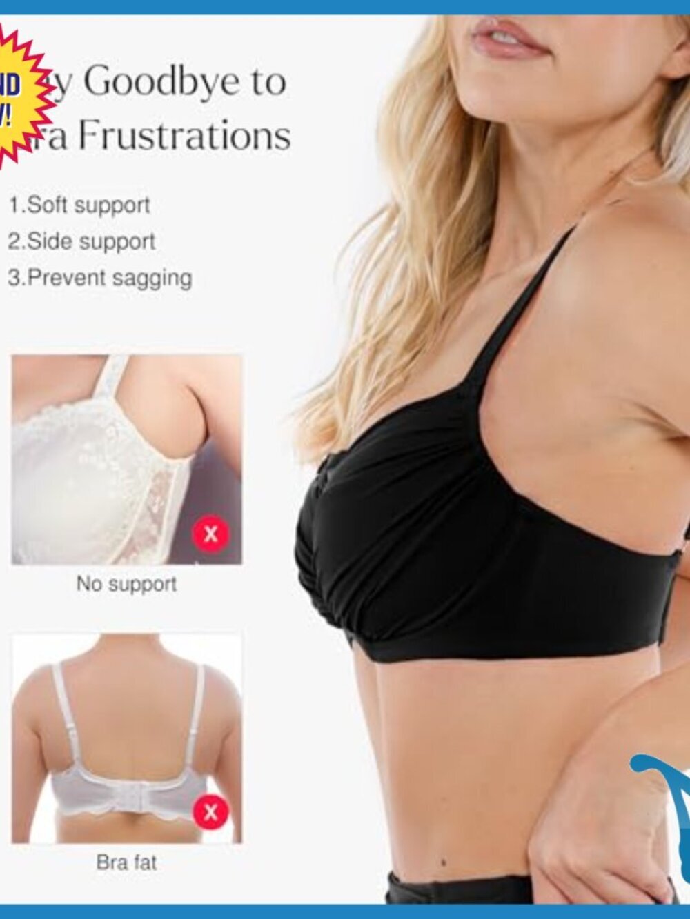 Tummy Control High Waisted Bikini Set Shapewear Swimsuit Push Up - Picture 3 of 7